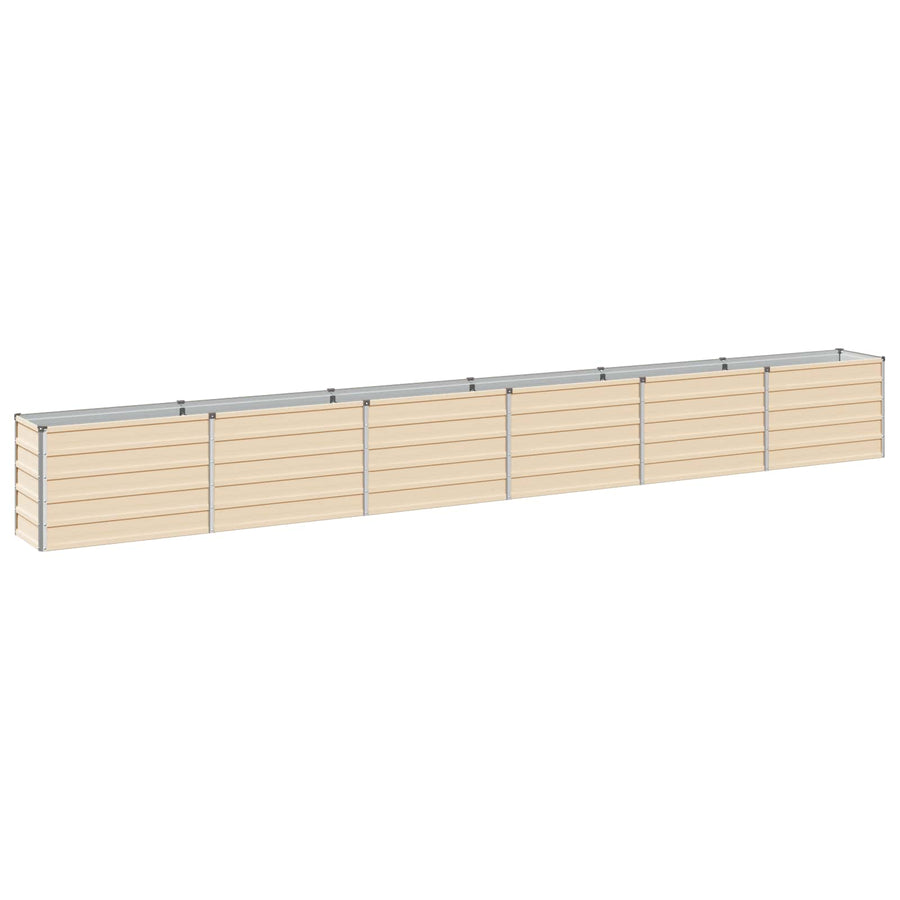 Verhoogd Tuinbed Ivoor 480 x 40 x 55 cm koudgewalst staal