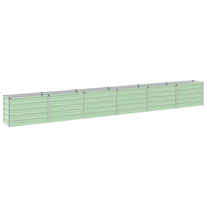 Verhoogd Tuinbed Pastelgroen 480 x 40 x 55 cm koudgewalst staal