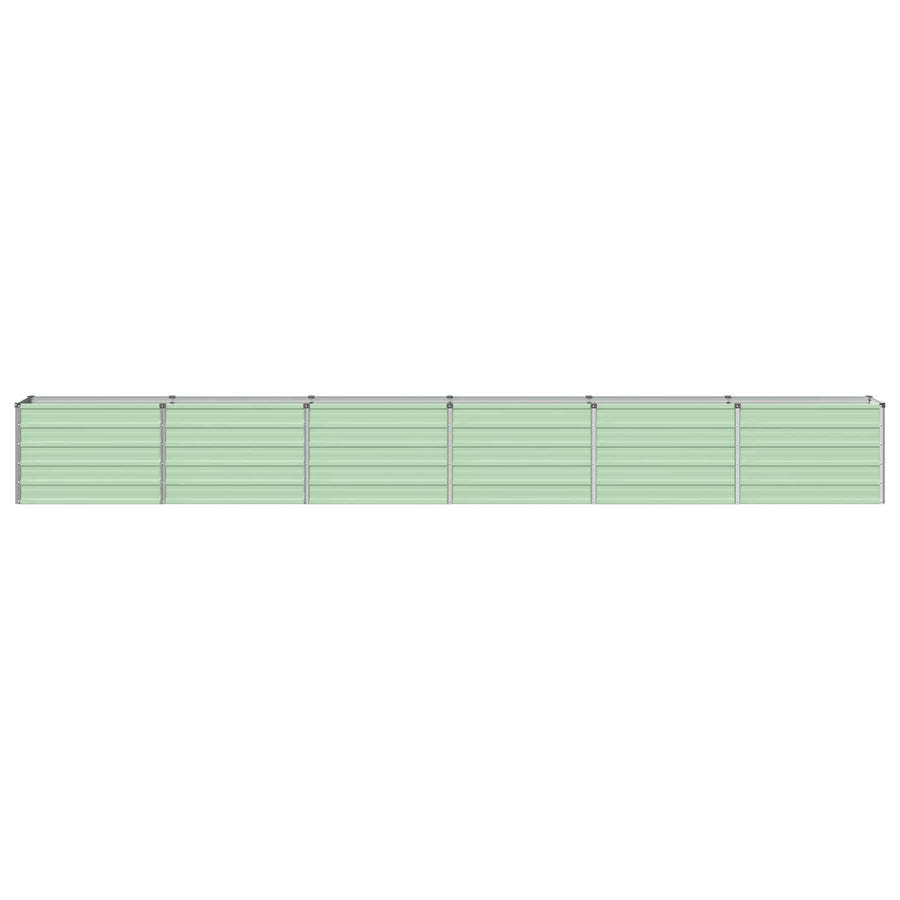 Verhoogd Tuinbed Pastelgroen 480 x 40 x 55 cm koudgewalst staal