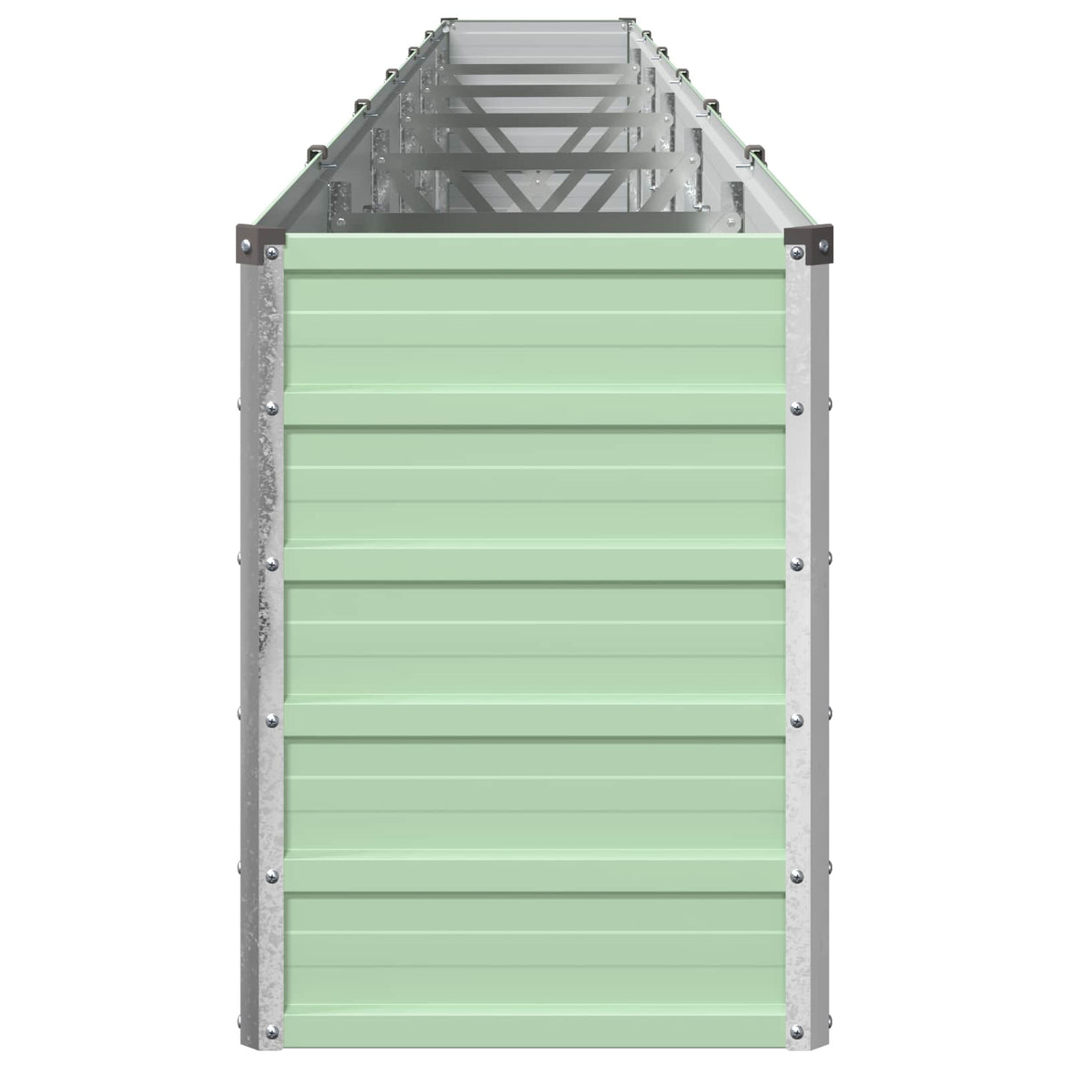 Verhoogd Tuinbed Pastelgroen 480 x 40 x 55 cm koudgewalst staal