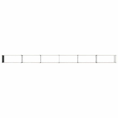 Verhoogd Tuinbed Houtbruin 600 x 40 x 55 cm koudgewalst staal