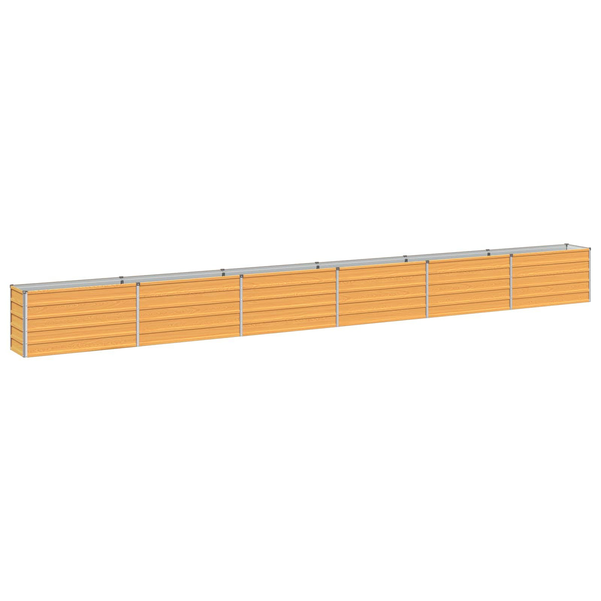 Verhoogd Tuinbed Naturel 600 x 40 x 55 cm koudgewalst staal