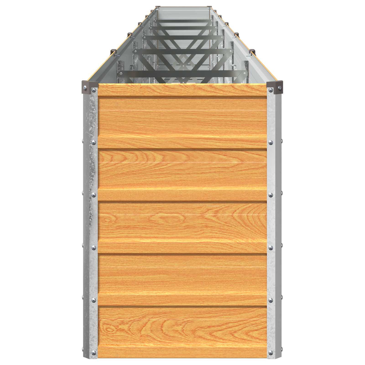 Verhoogd Tuinbed Naturel 600 x 40 x 55 cm koudgewalst staal
