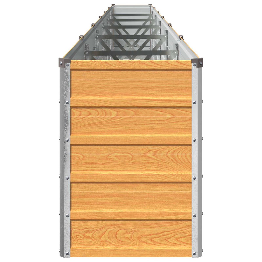 Verhoogd Tuinbed Naturel 600 x 40 x 55 cm koudgewalst staal