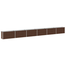 Verhoogd Tuinbed Zwart 600 x 40 x 55 cm koudgewalst staal