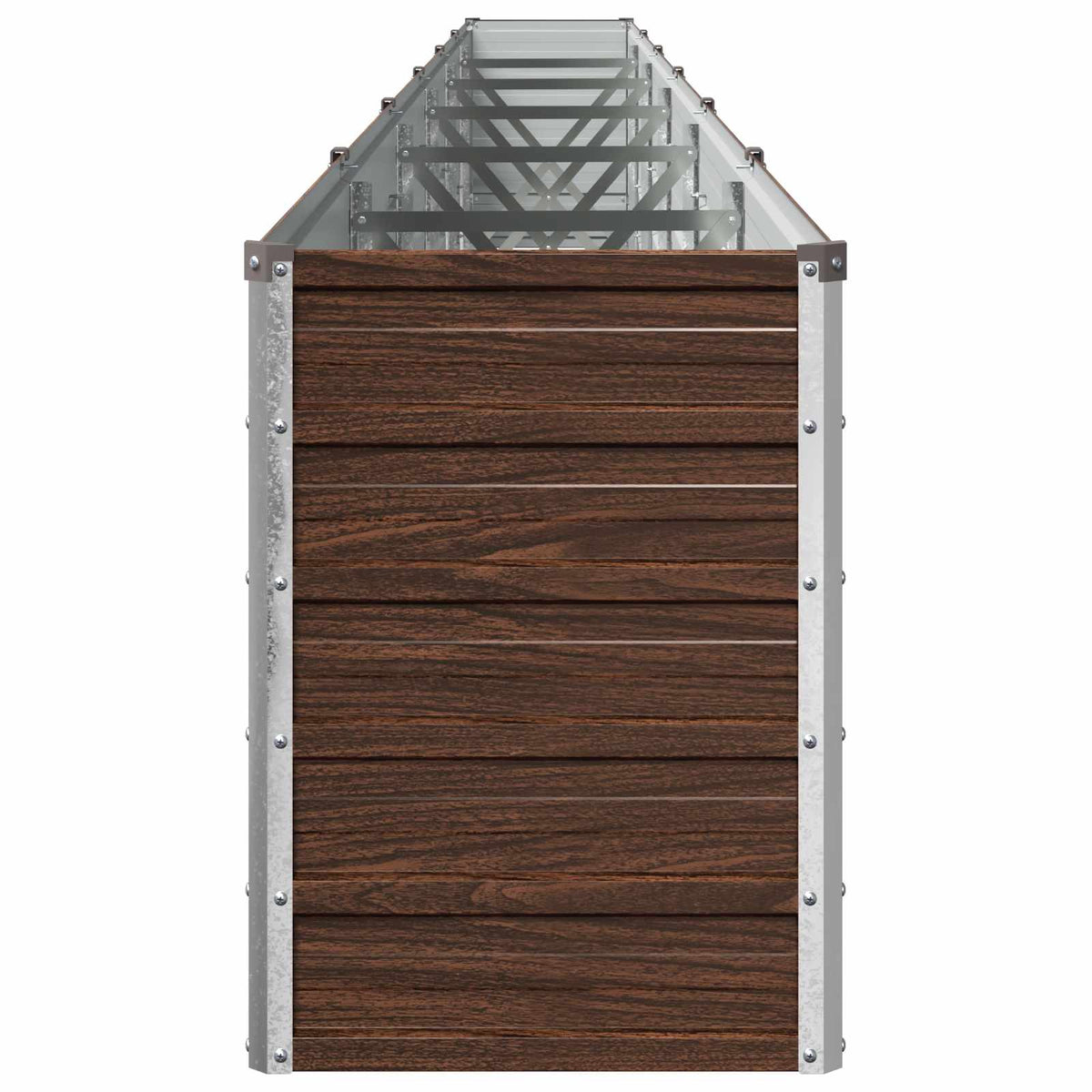 Verhoogd Tuinbed Zwart 600 x 40 x 55 cm koudgewalst staal