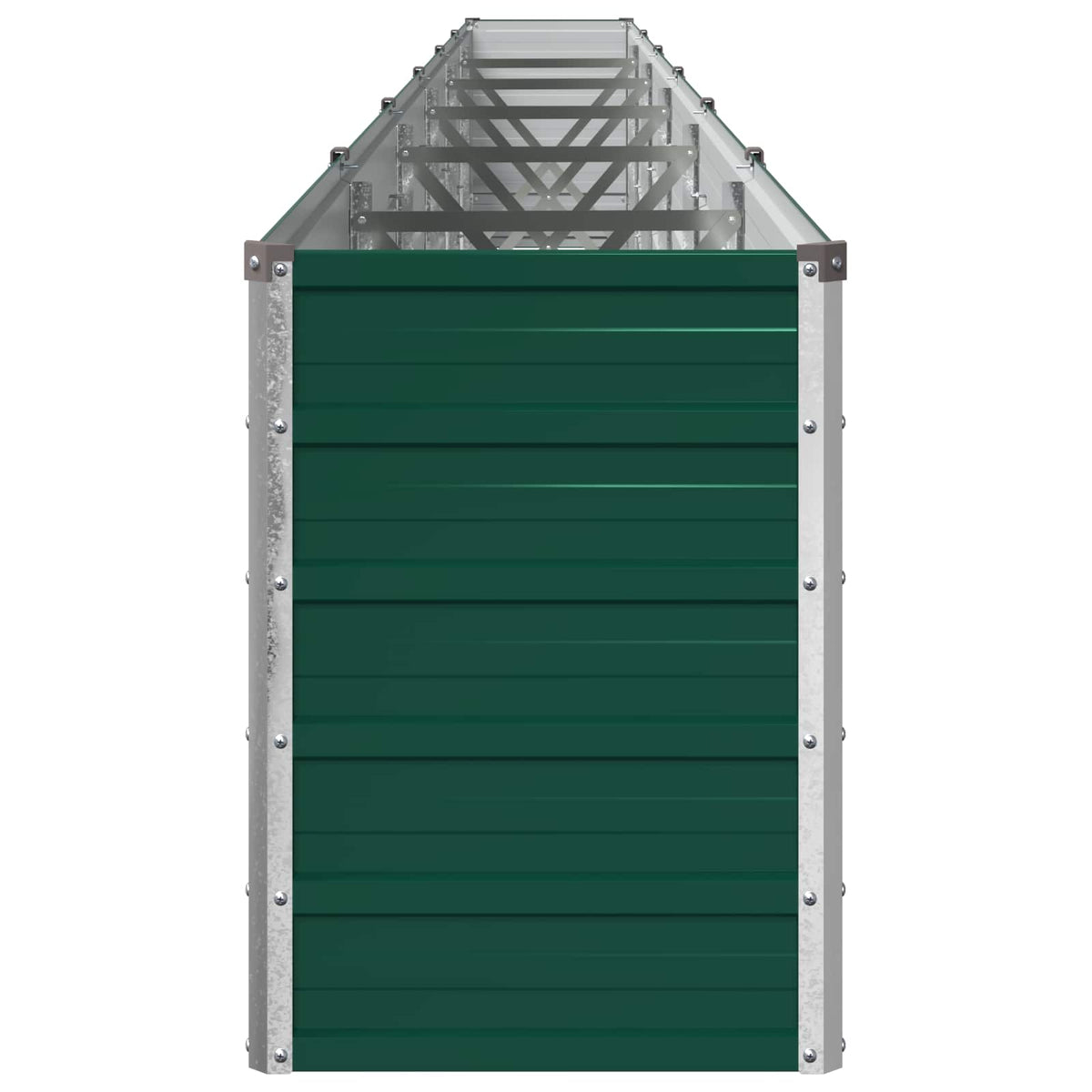 Verhoogd Tuinbed Groen 600 x 40 x 55 cm koudgewalst stalen