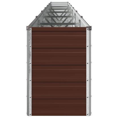 Verhoogd Tuinbed Bruin 600 x 40 x 55 cm koudgewalst staal