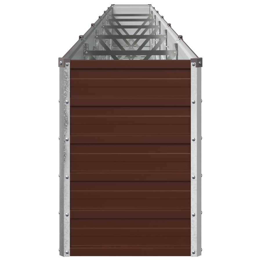 Verhoogd Tuinbed Bruin 600 x 40 x 55 cm koudgewalst staal
