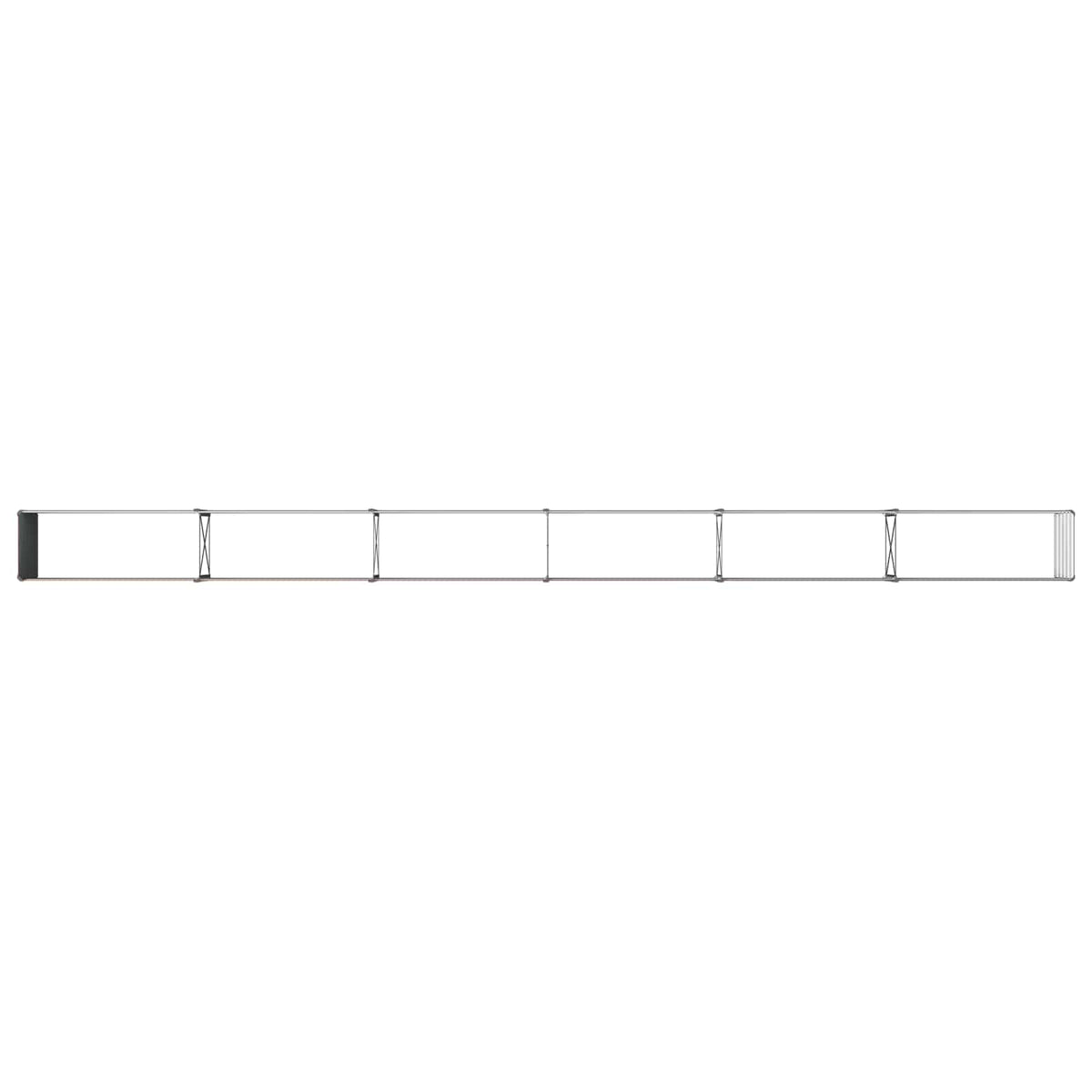 Verhoogd Tuinbed Bruin 600 x 40 x 55 cm koudgewalst staal