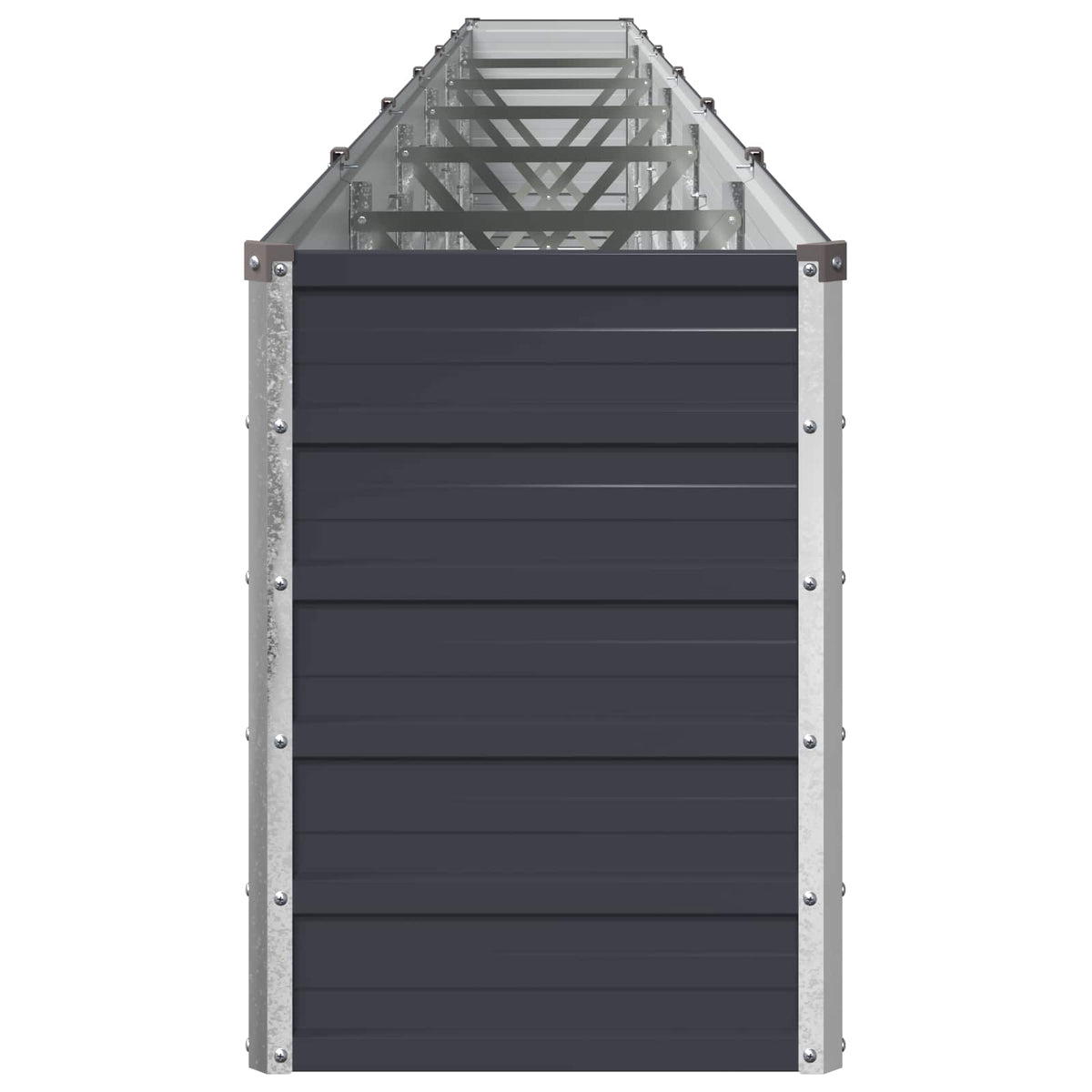 Verhoogd Tuinbed Antracietkleurig 600 x 40 x 55 cm
