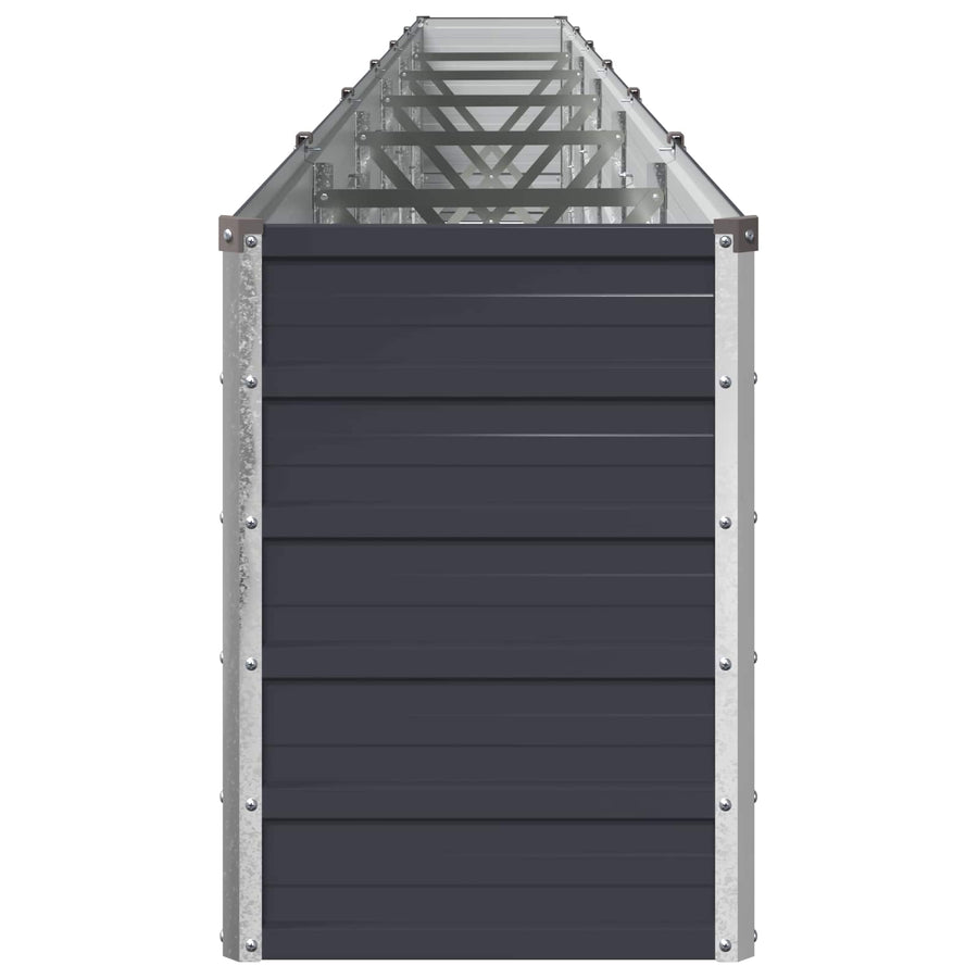 Verhoogd Tuinbed Antracietkleurig 600 x 40 x 55 cm