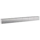 Verhoogd tuinbed 600x40x55 cm gegalvaniseerd staal