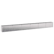 Verhoogd tuinbed 600x40x55 cm gegalvaniseerd staal