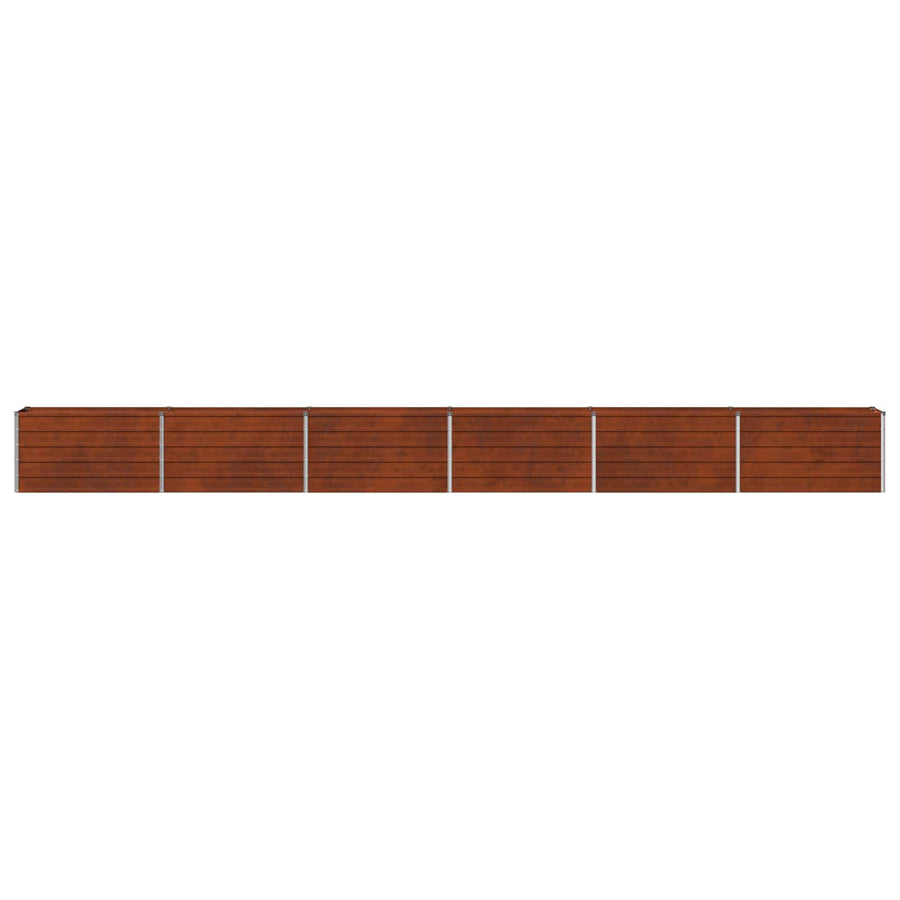 Verhoogd Tuinbed Roestig 600 x 40 x 55 cm corton
