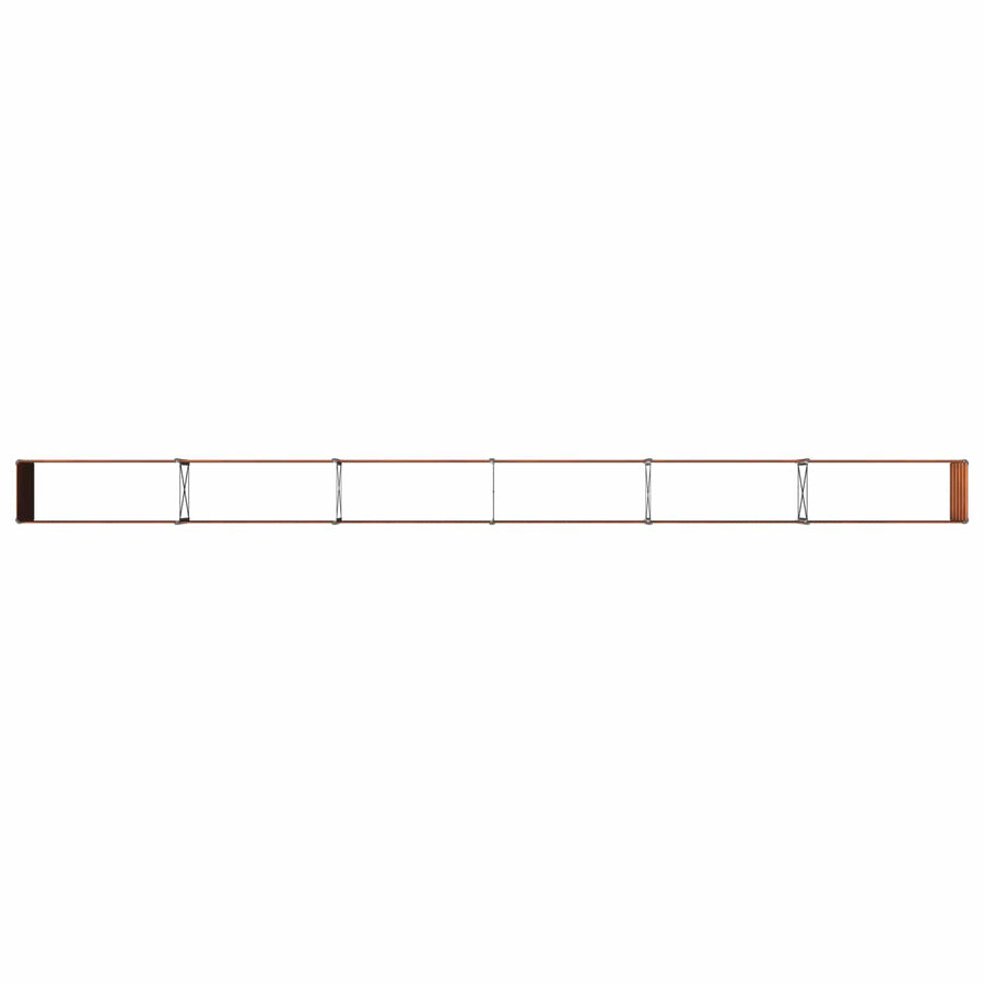 Verhoogd Tuinbed Roestig 600 x 40 x 55 cm corton