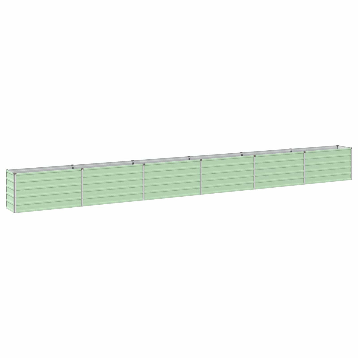 Verhoogd Tuinbed Pastelgroen 600 x 40 x 55 cm koudgewalst staal