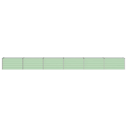 Verhoogd Tuinbed Pastelgroen 600 x 40 x 55 cm koudgewalst staal