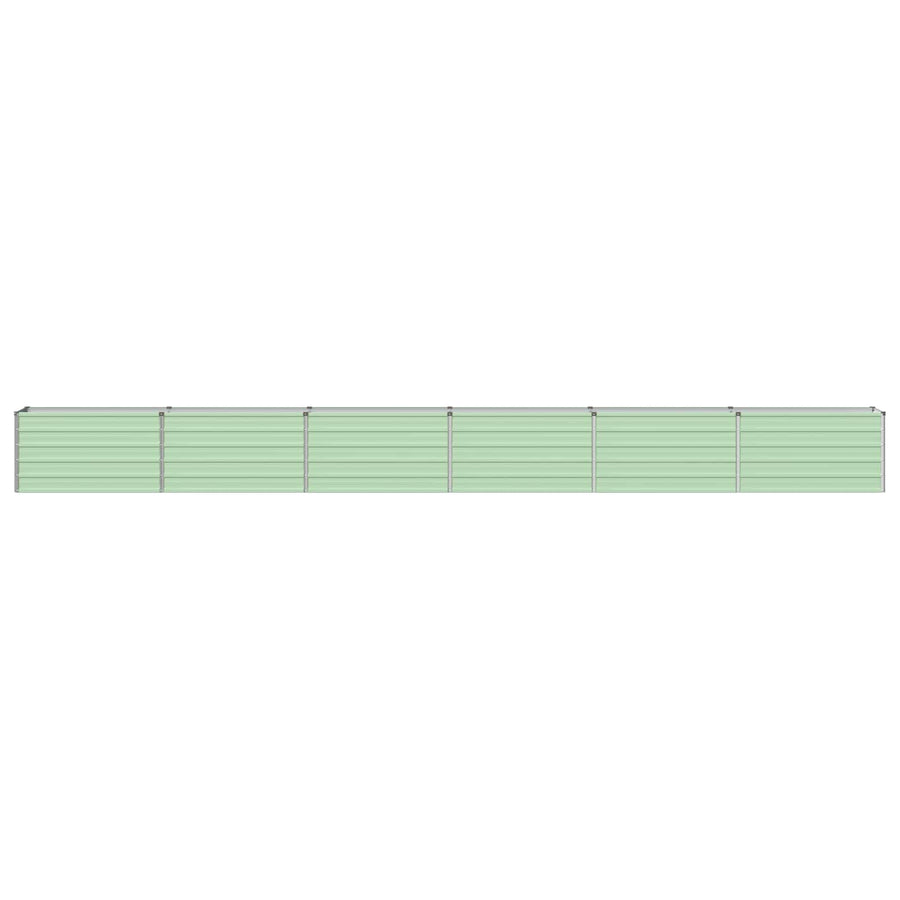 Verhoogd Tuinbed Pastelgroen 600 x 40 x 55 cm koudgewalst staal