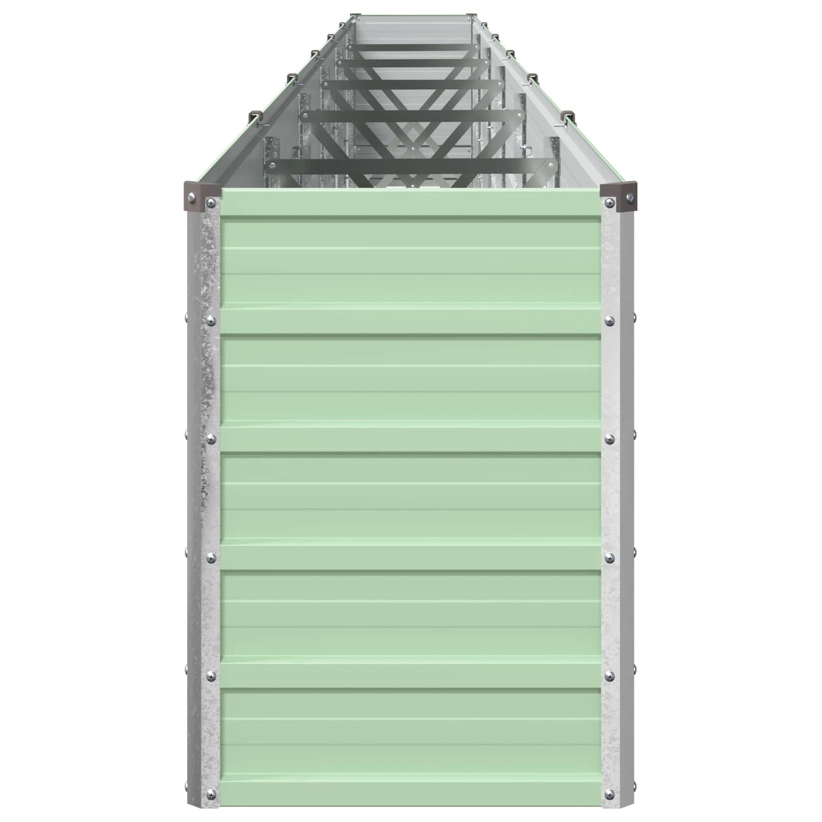 Verhoogd Tuinbed Pastelgroen 600 x 40 x 55 cm koudgewalst staal