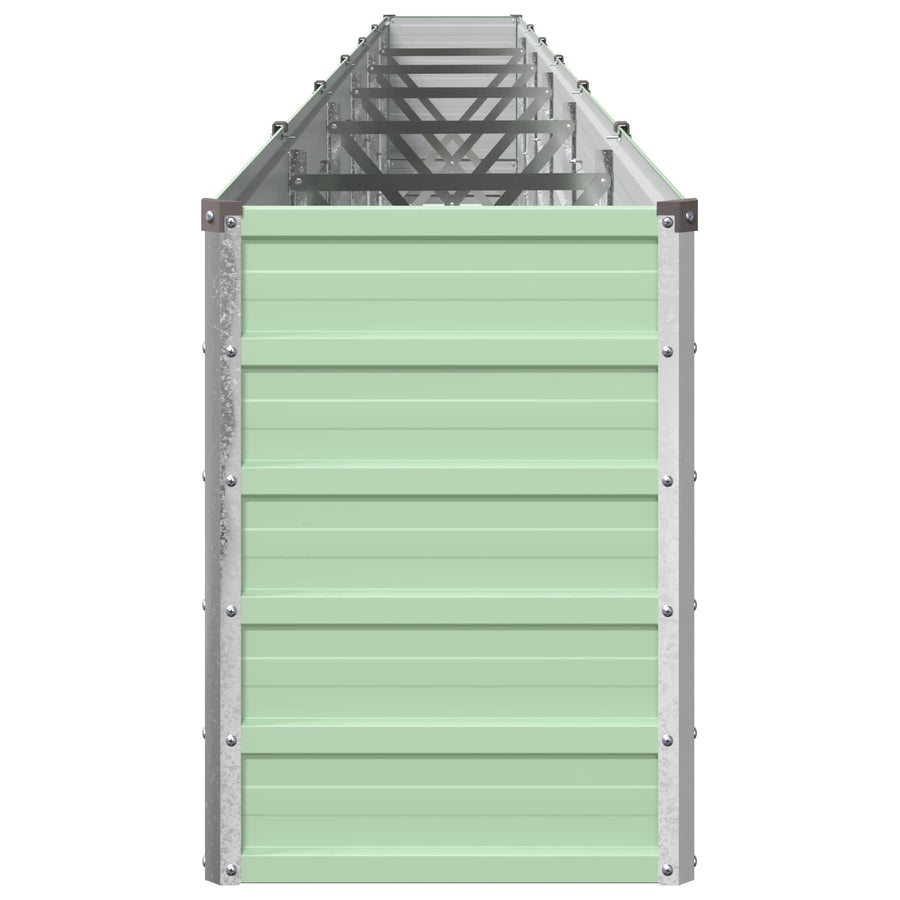 Verhoogd Tuinbed Pastelgroen 600 x 40 x 55 cm koudgewalst staal