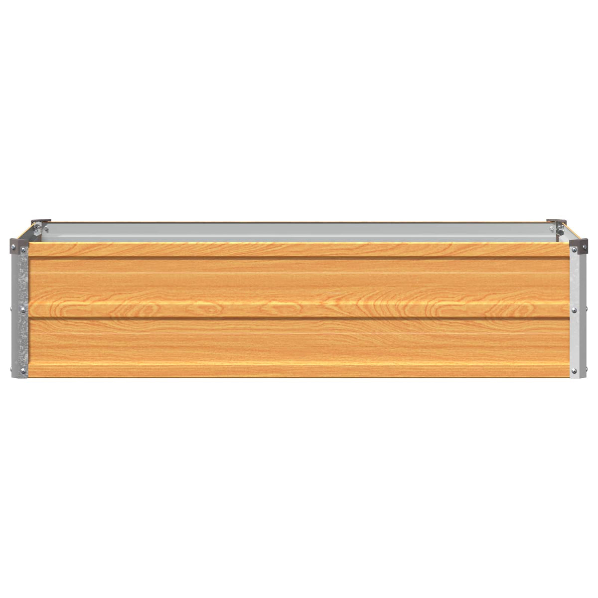 Verhoogd Tuinbed Naturel 100 x 40 x 24 cm koudgewalst staal