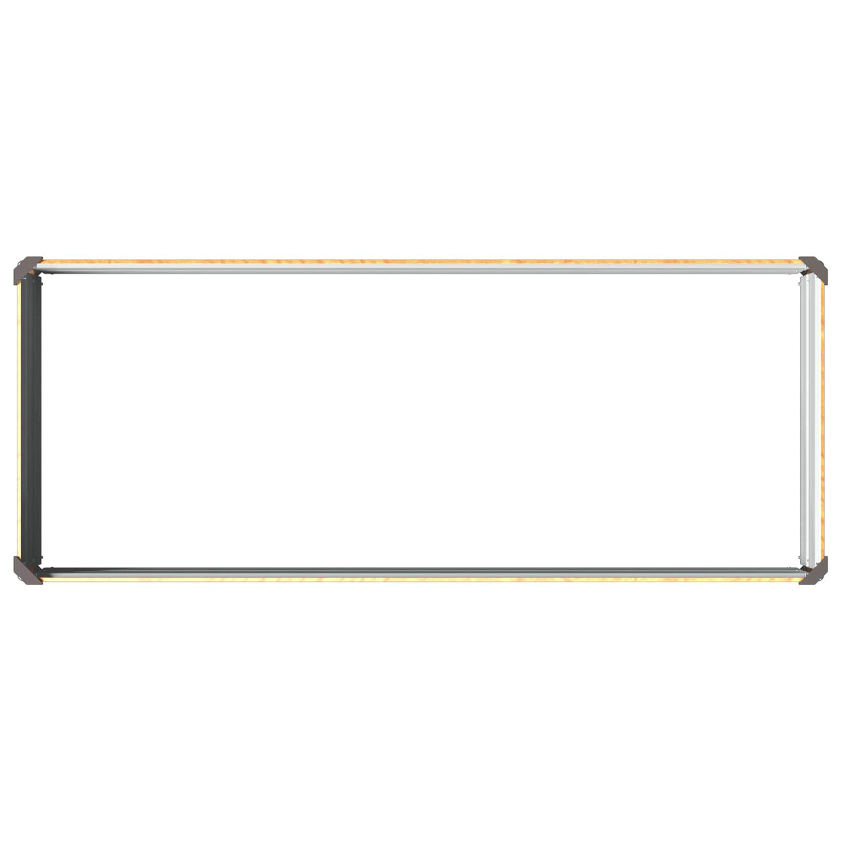 Verhoogd Tuinbed Naturel 100 x 40 x 24 cm koudgewalst staal