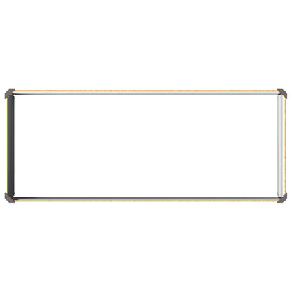 Verhoogd Tuinbed Naturel 100 x 40 x 24 cm koudgewalst staal