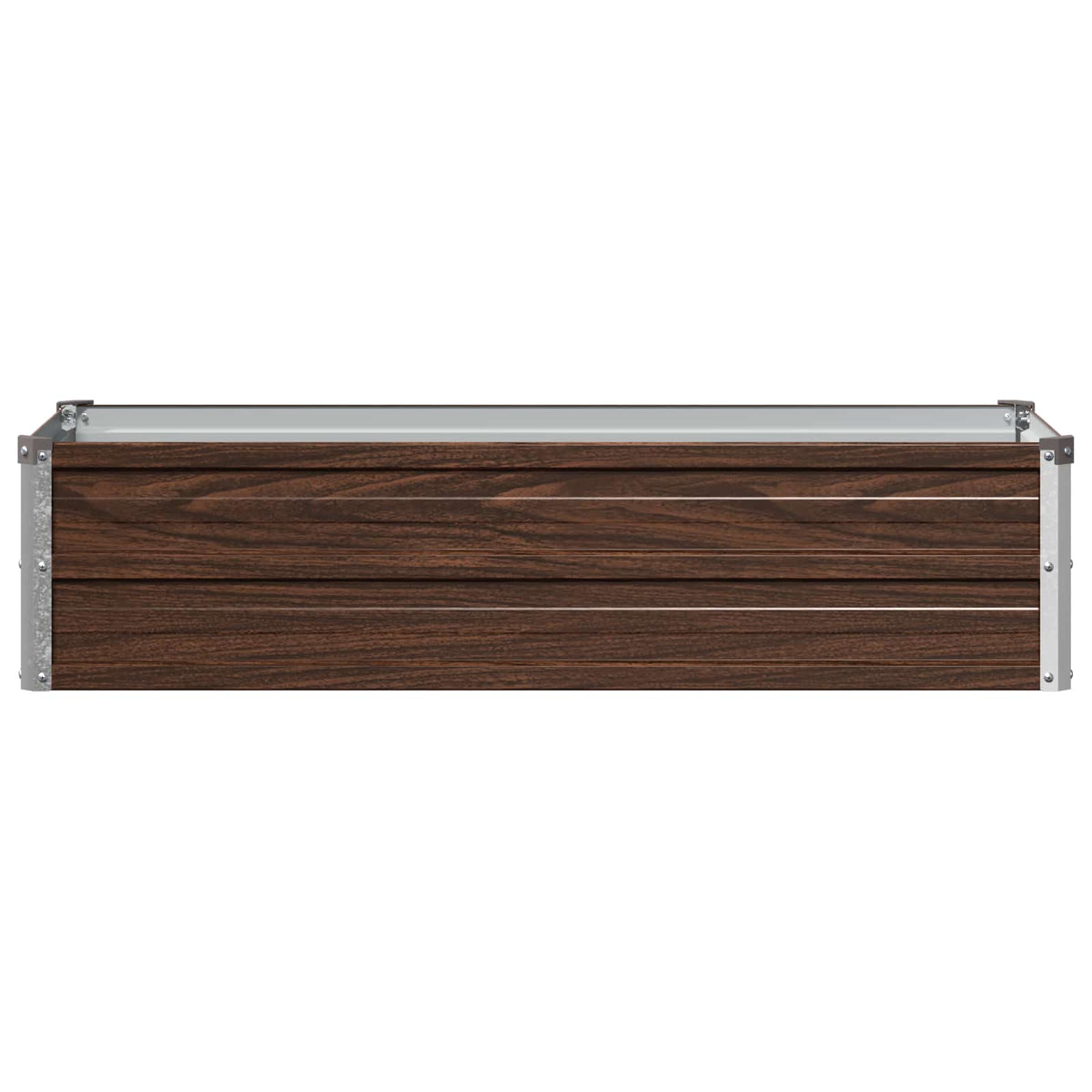Verhoogd Tuinbed Zwart 100 x 40 x 24 cm koudgewalst staal
