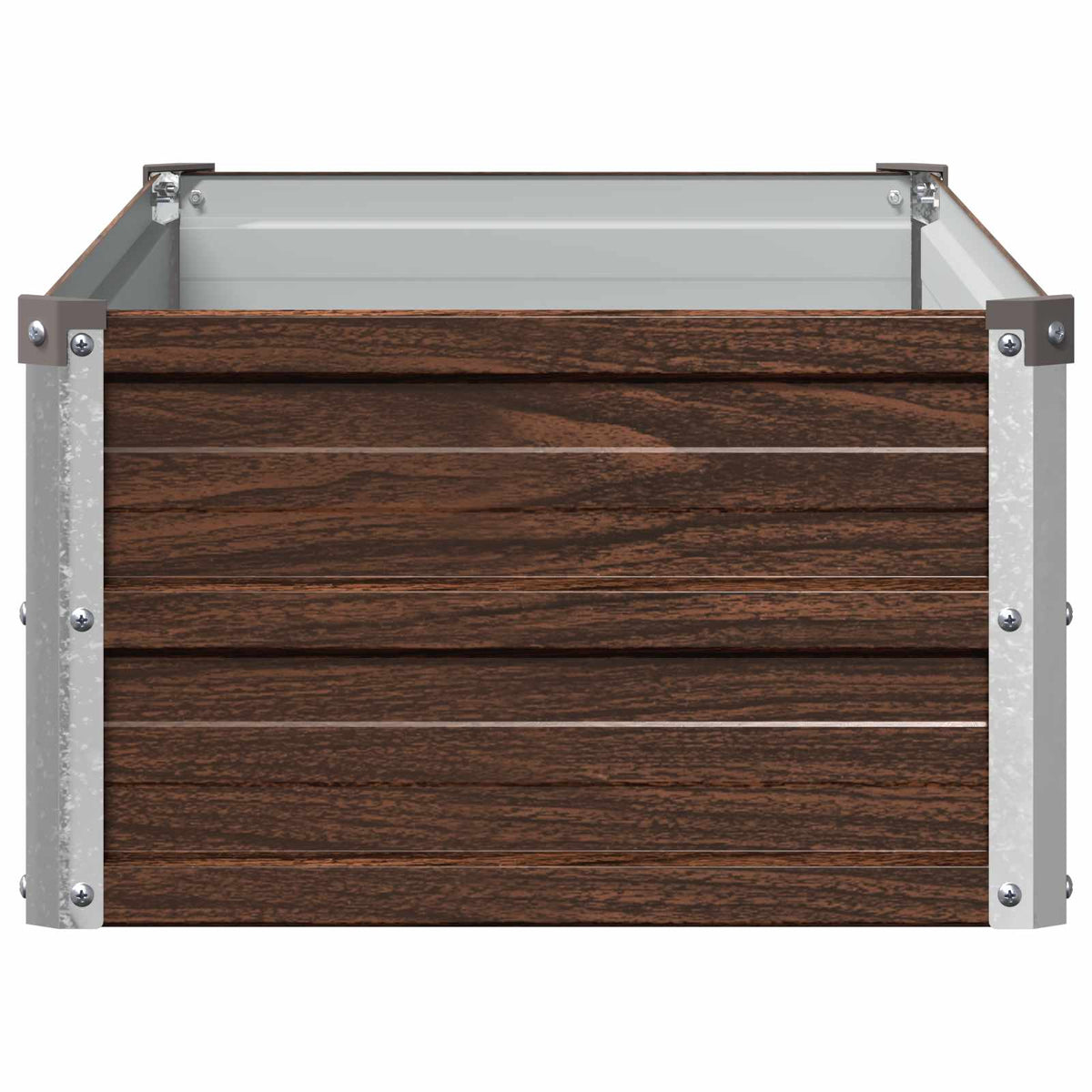 Verhoogd Tuinbed Zwart 100 x 40 x 24 cm koudgewalst staal