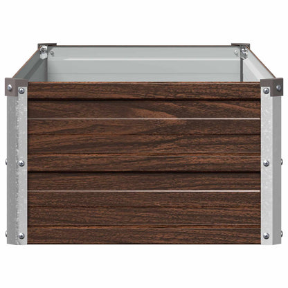 Verhoogd Tuinbed Zwart 100 x 40 x 24 cm koudgewalst staal