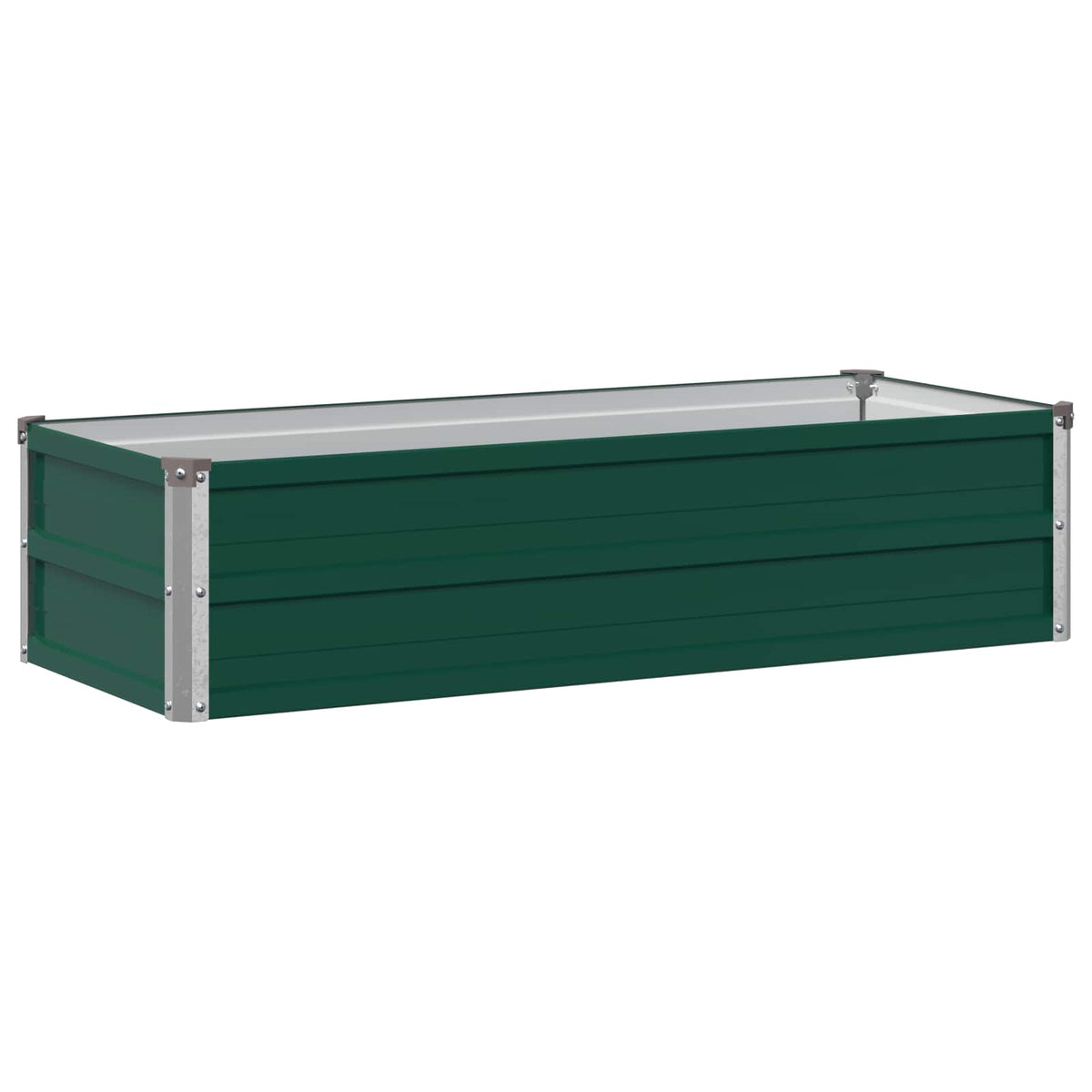 Verhoogd Tuinbed Groen 100 x 40 x 24 cm koudgewalst stalen