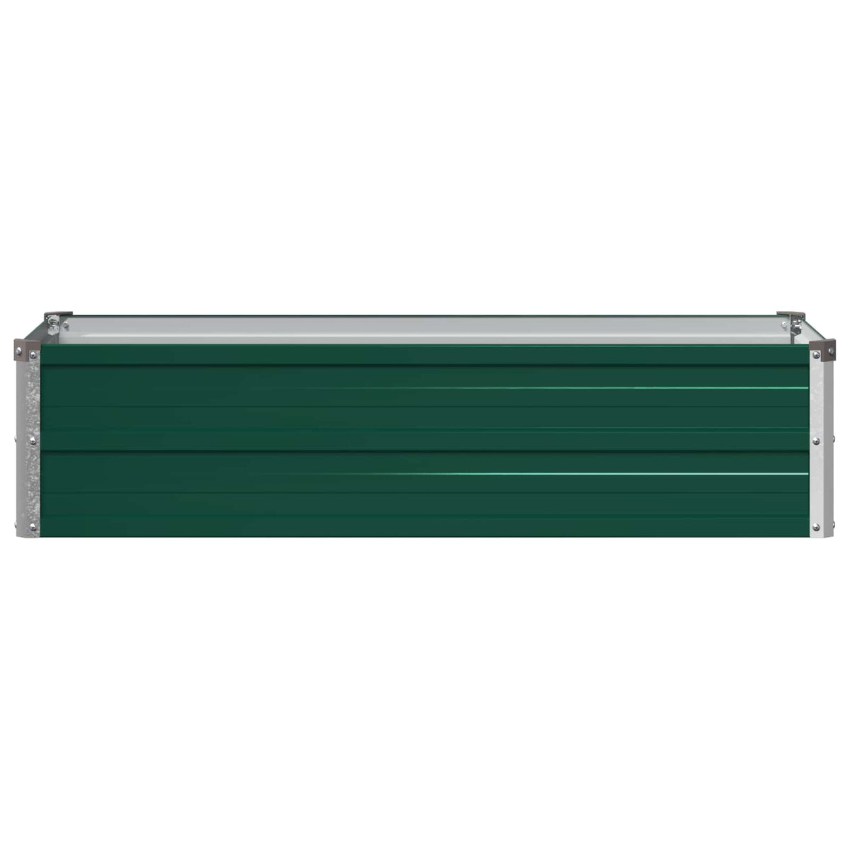 Verhoogd Tuinbed Groen 100 x 40 x 24 cm koudgewalst stalen