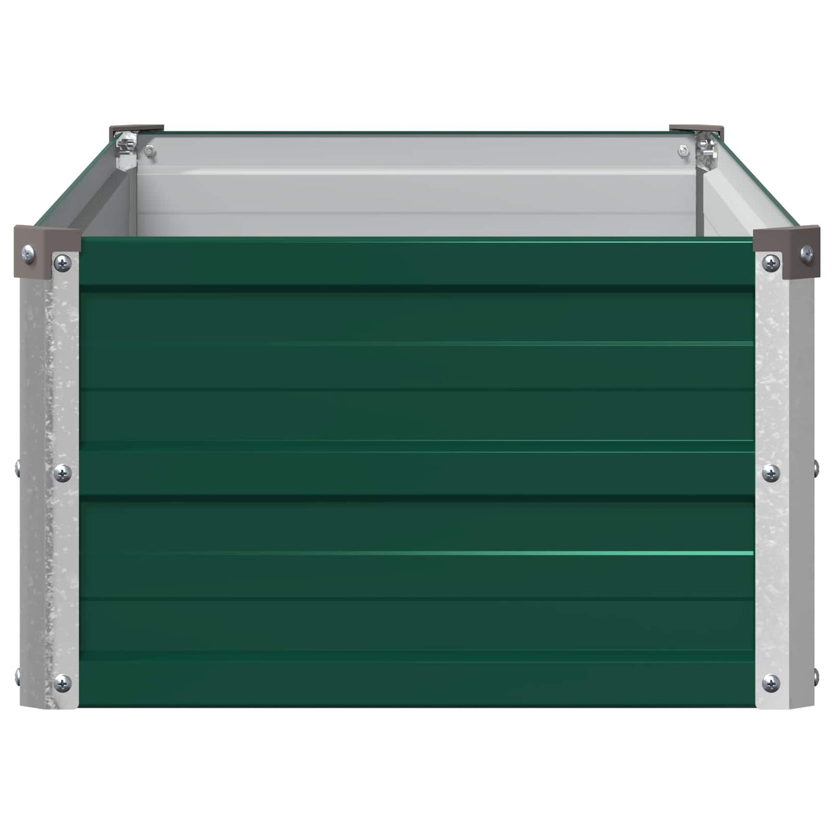 Verhoogd Tuinbed Groen 100 x 40 x 24 cm koudgewalst stalen