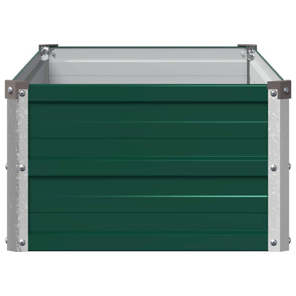 Verhoogd Tuinbed Groen 100 x 40 x 24 cm koudgewalst stalen