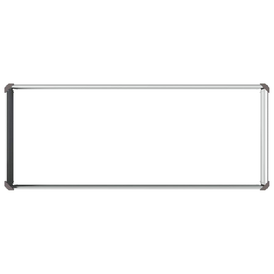Verhoogd Tuinbed Grijs 100 x 40 x 24 cm koudgewalst staal