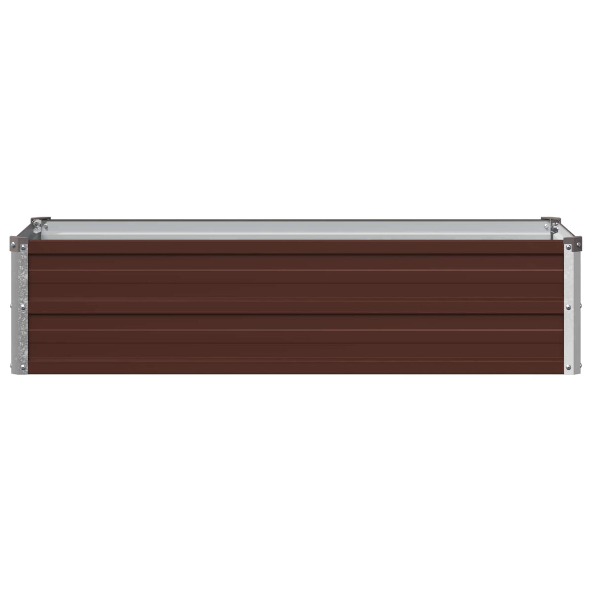 Verhoogd Tuinbed Bruin 100 x 40 x 24 cm koudgewalst staal