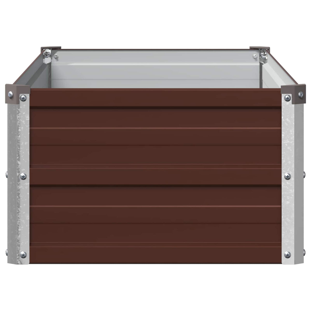 Verhoogd Tuinbed Bruin 100 x 40 x 24 cm koudgewalst staal