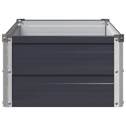 Verhoogd Tuinbed Antracietkleurig 100 x 40 x 24 cm