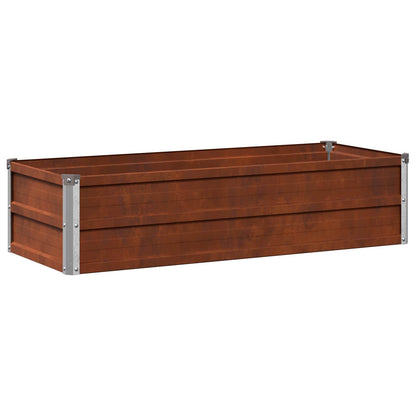 Verhoogd Tuinbed Roestig 100 x 40 x 24 cm corton