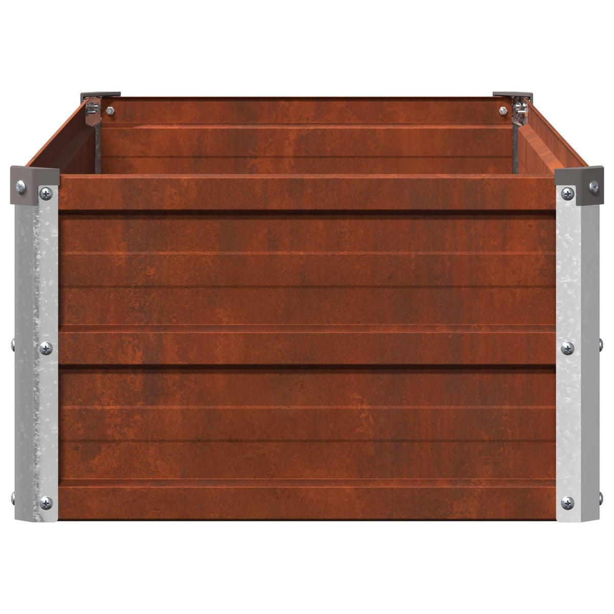 Verhoogd Tuinbed Roestig 100 x 40 x 24 cm corton
