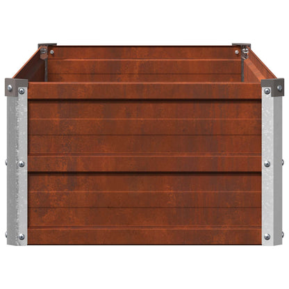 Verhoogd Tuinbed Roestig 100 x 40 x 24 cm corton