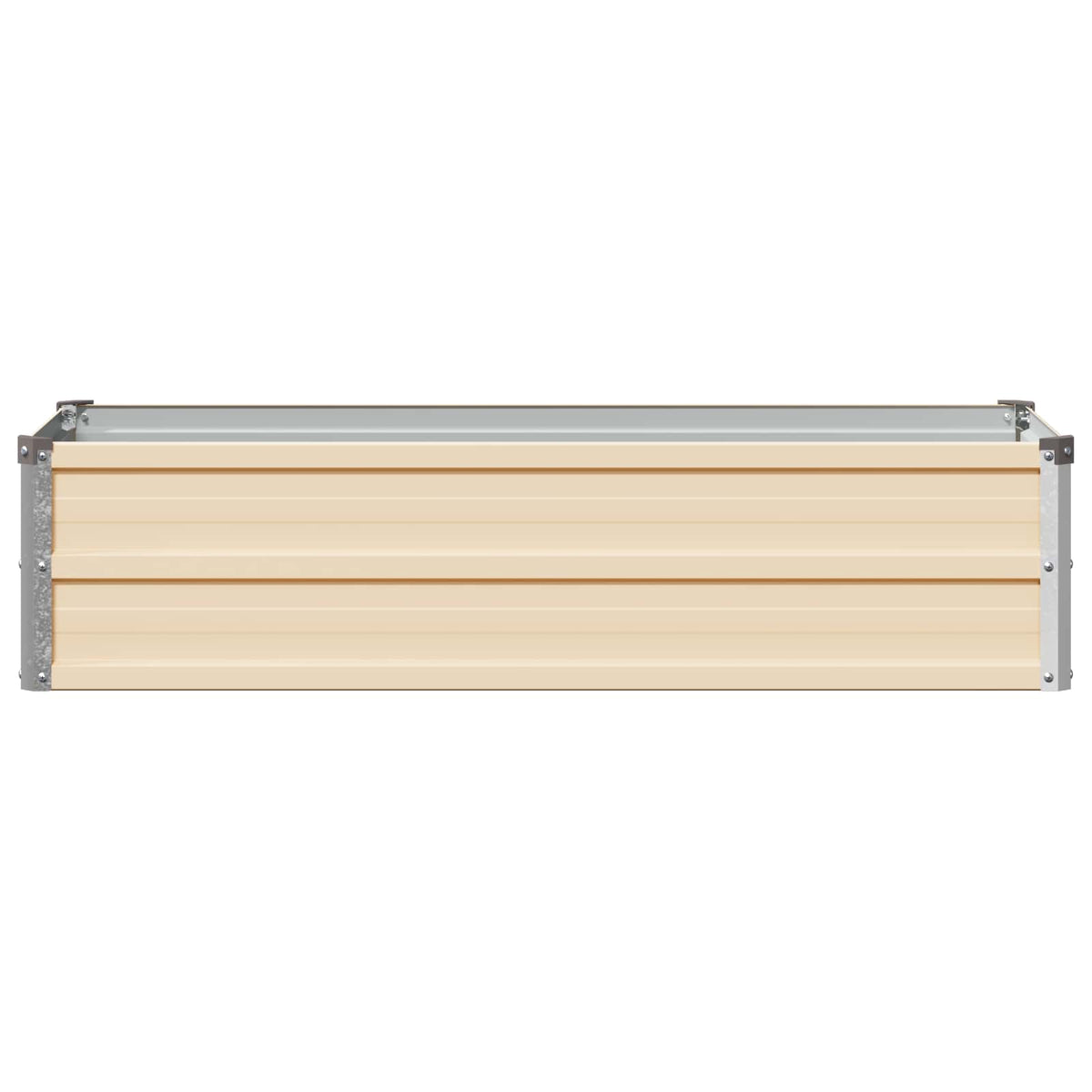 Verhoogd Tuinbed Ivoor 100 x 40 x 24 cm koudgewalst staal