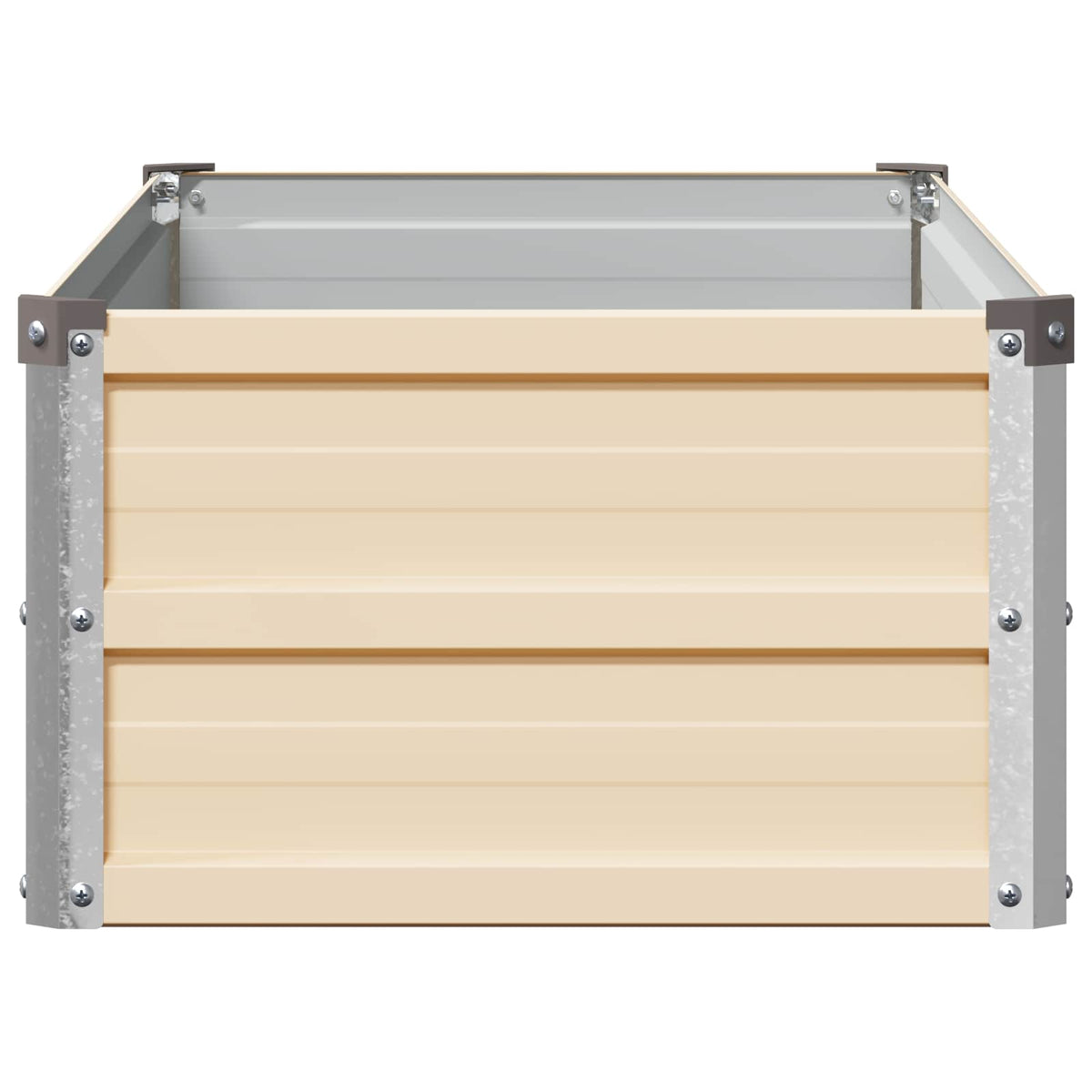 Verhoogd Tuinbed Ivoor 100 x 40 x 24 cm koudgewalst staal