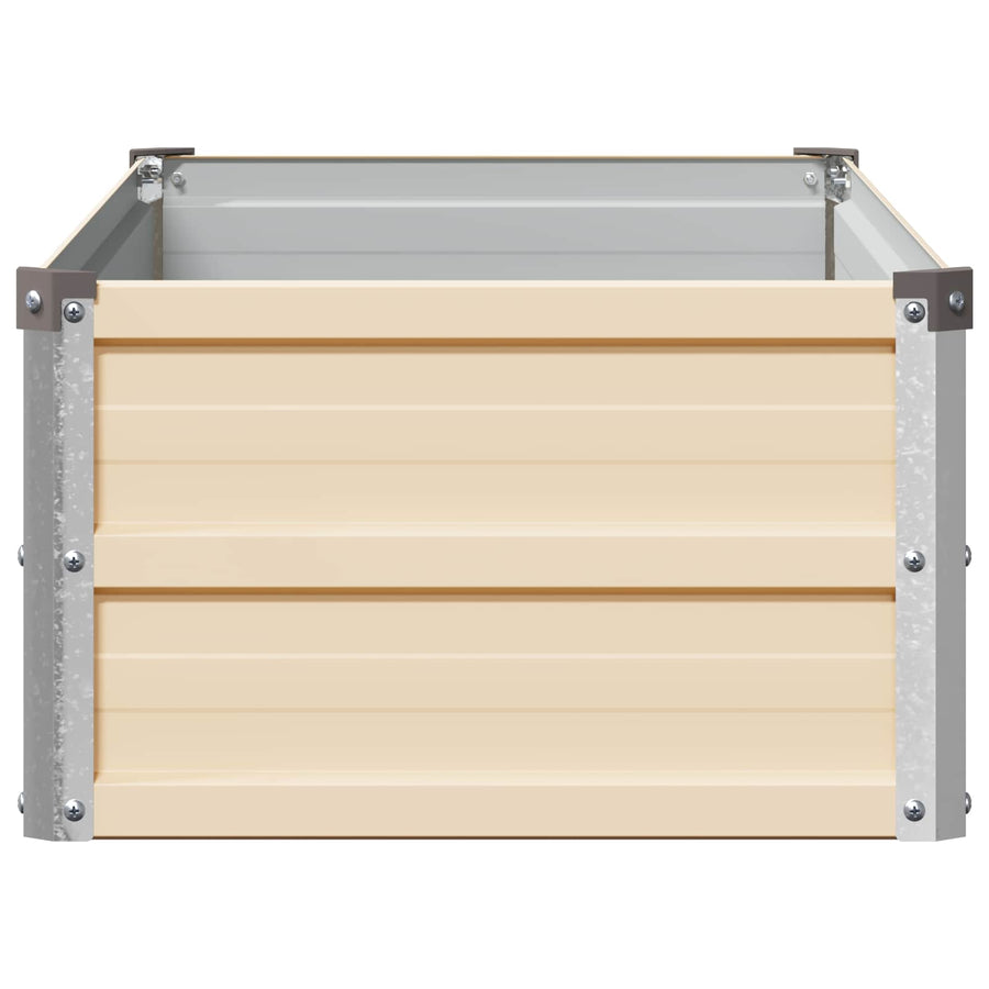 Verhoogd Tuinbed Ivoor 100 x 40 x 24 cm koudgewalst staal