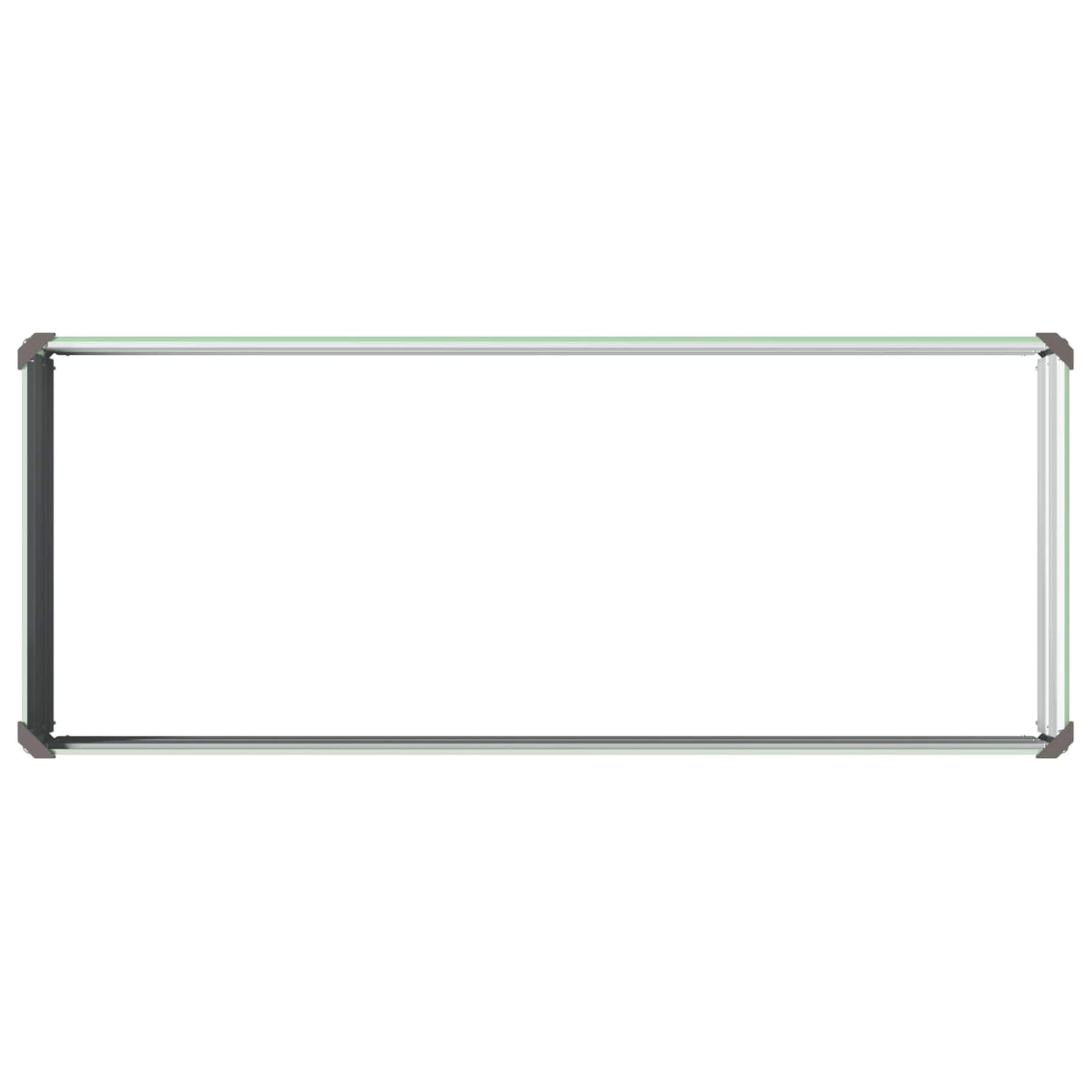 Verhoogd Tuinbed Pastelgroen 100 x 40 x 24 cm koudgewalst staal