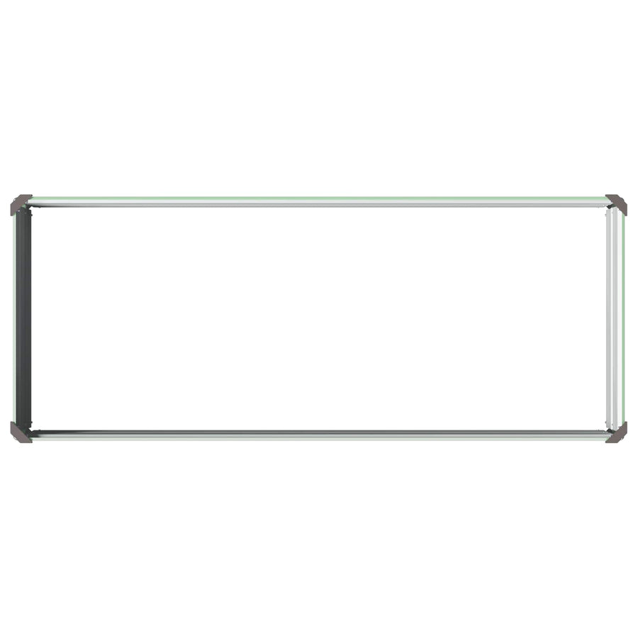 Verhoogd Tuinbed Pastelgroen 100 x 40 x 24 cm koudgewalst staal