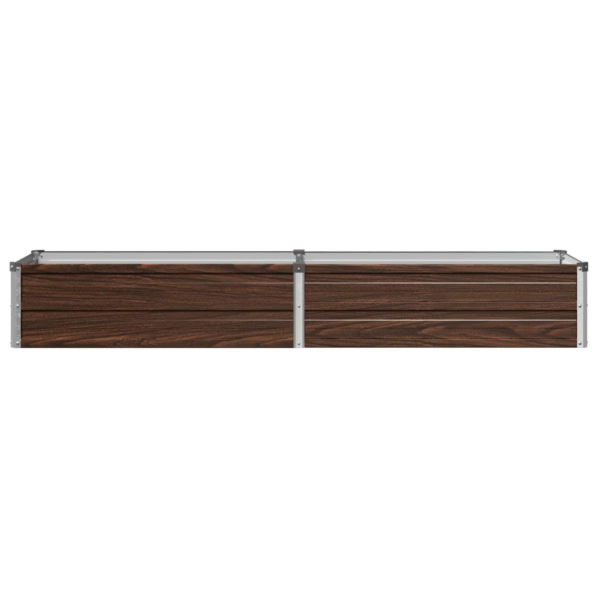 Verhoogd Tuinbed Zwart 160 x 40 x 24 cm koudgewalst staal