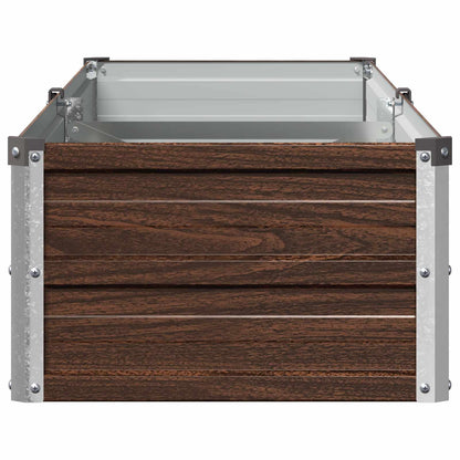 Verhoogd Tuinbed Zwart 160 x 40 x 24 cm koudgewalst staal
