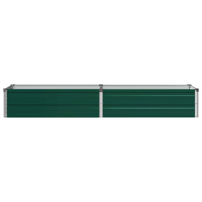Verhoogd Tuinbed Groen 160 x 40 x 24 cm koudgewalst stalen